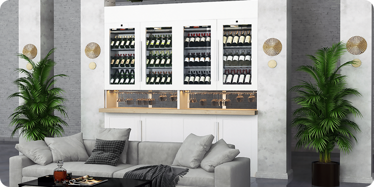 wine wall example